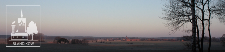 Dorf Blandikow, Gemeinde Heiligengrabe, Ostprignitz-Ruppin, Land Brandenburg